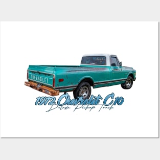 1970 Chevrolet C10 Deluxe Pickup Truck Posters and Art